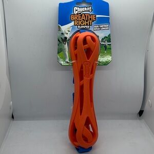 NEW Chuckit Breathe Right Bumper Dog Toy